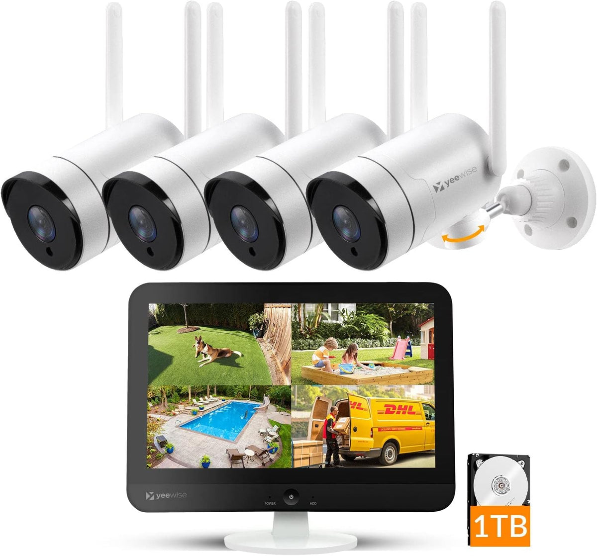 WiFi Security Camera System – Yeewise